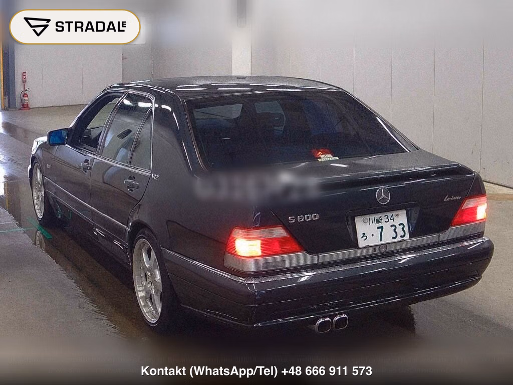 MERCEDES BENZ S-CLASS 4D 420SE, miniaturka 3