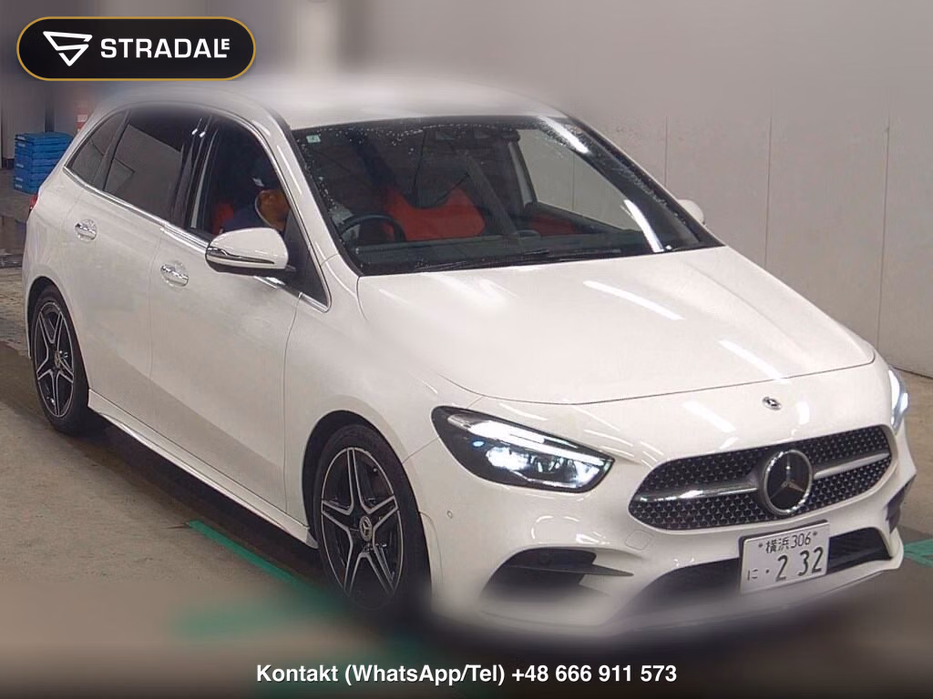 MERCEDES BENZ B-CLASS B200D AMG LINE LEATHER EXCLUSIVE PACKAGE 2024, aukcja z Japonii, zdjęcie 1