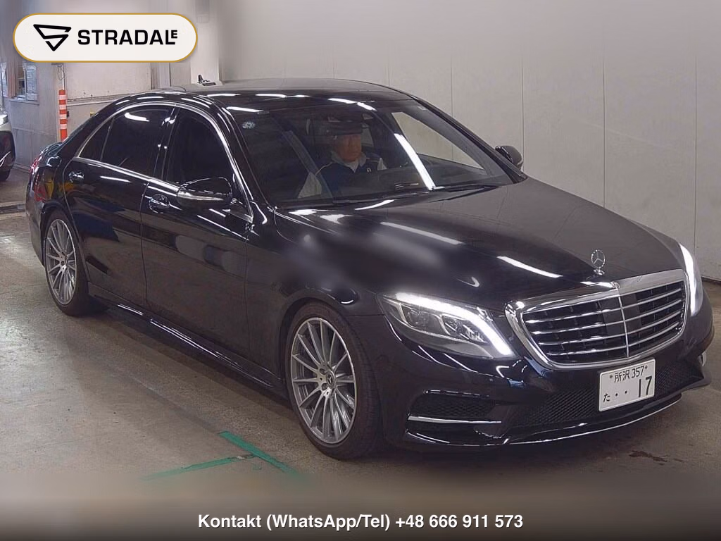 MERCEDES BENZ S-CLASS 4D S550 LONG AMG SPORTS PACKAGE 2015, aukcja z Japonii, zdjęcie 1