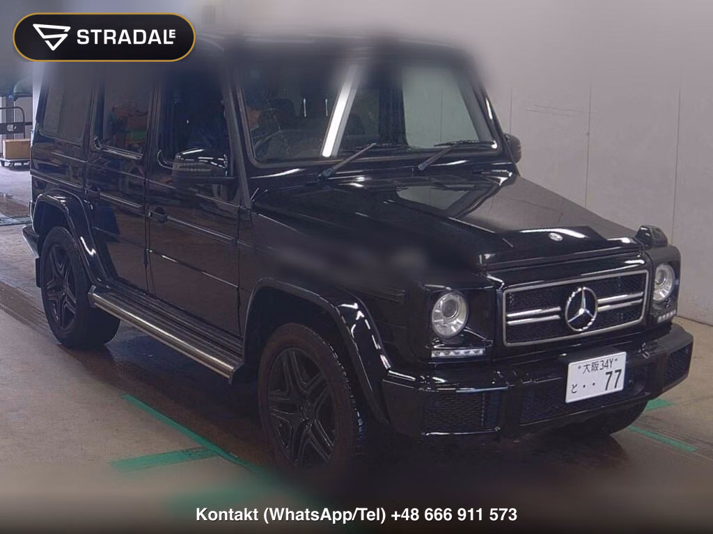 MERCEDES BENZ G-CLASS 5D 4WD G350D 2016, aukcja z Japonii, zdjęcie 1