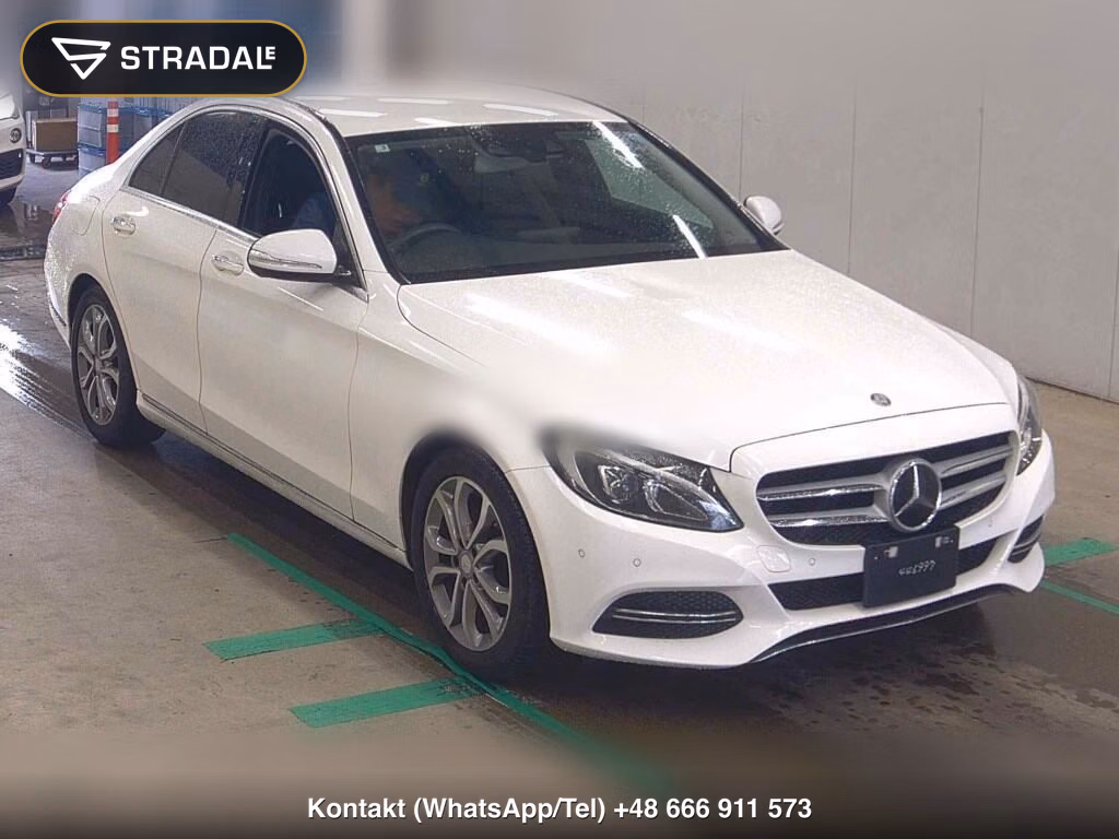 MERCEDES BENZ C-CLASS 4D C180 AVANTGARDE 2015, aukcja z Japonii, zdjęcie 1