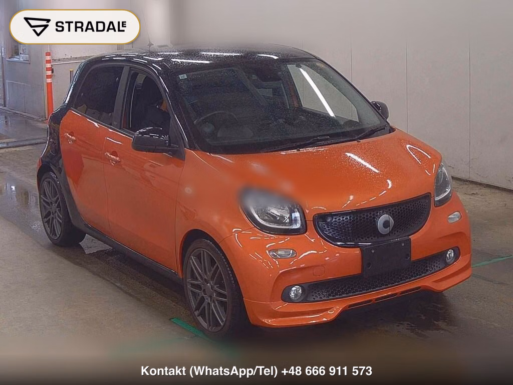 MCC SMART FOR FOUR BRABUS SPORT 2018, aukcja z Japonii, zdjęcie 1