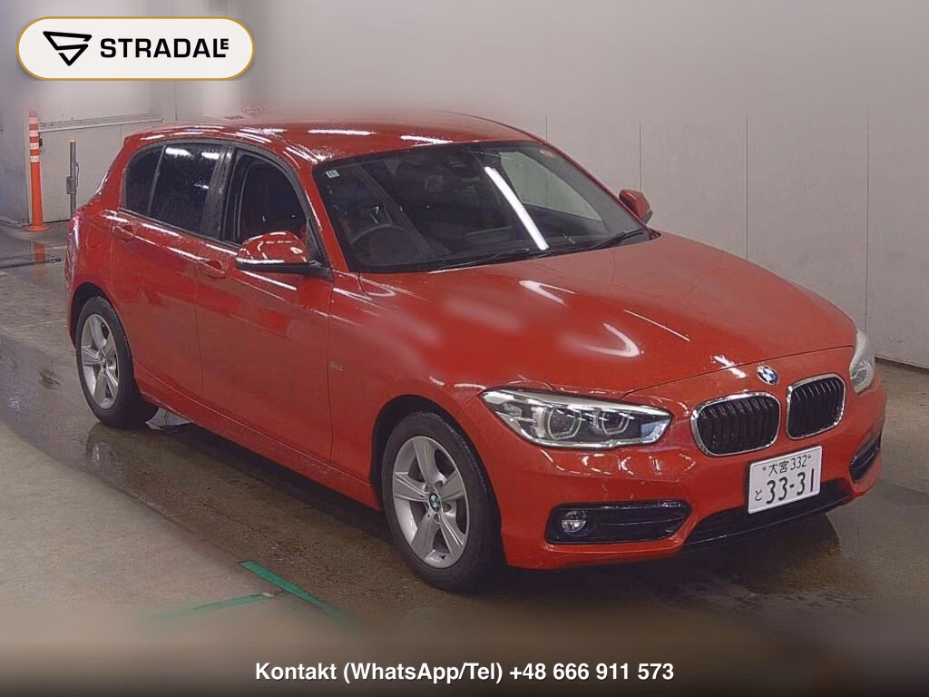 BMW 1 SERIES 5D 118D SPORT 2016, aukcja z Japonii, zdjęcie 1