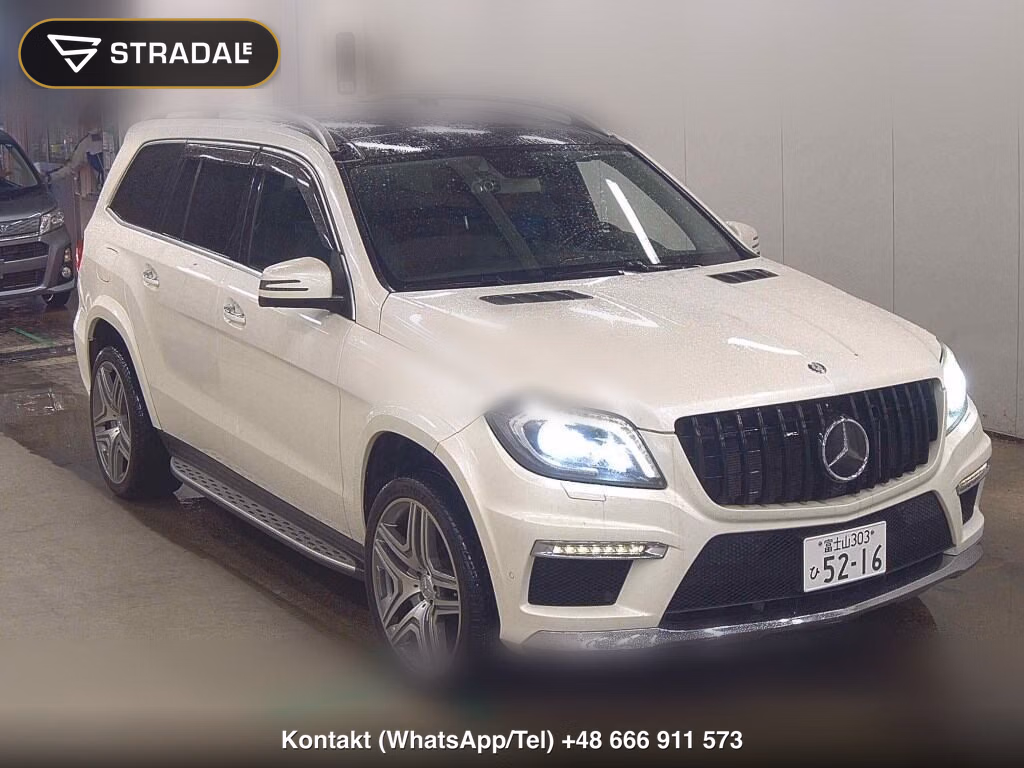 MERCEDES BENZ GL-CLASS 4WD GL550 4MATIC AMG EXCLUSIVE PACK 2013, aukcja z Japonii, zdjęcie 1