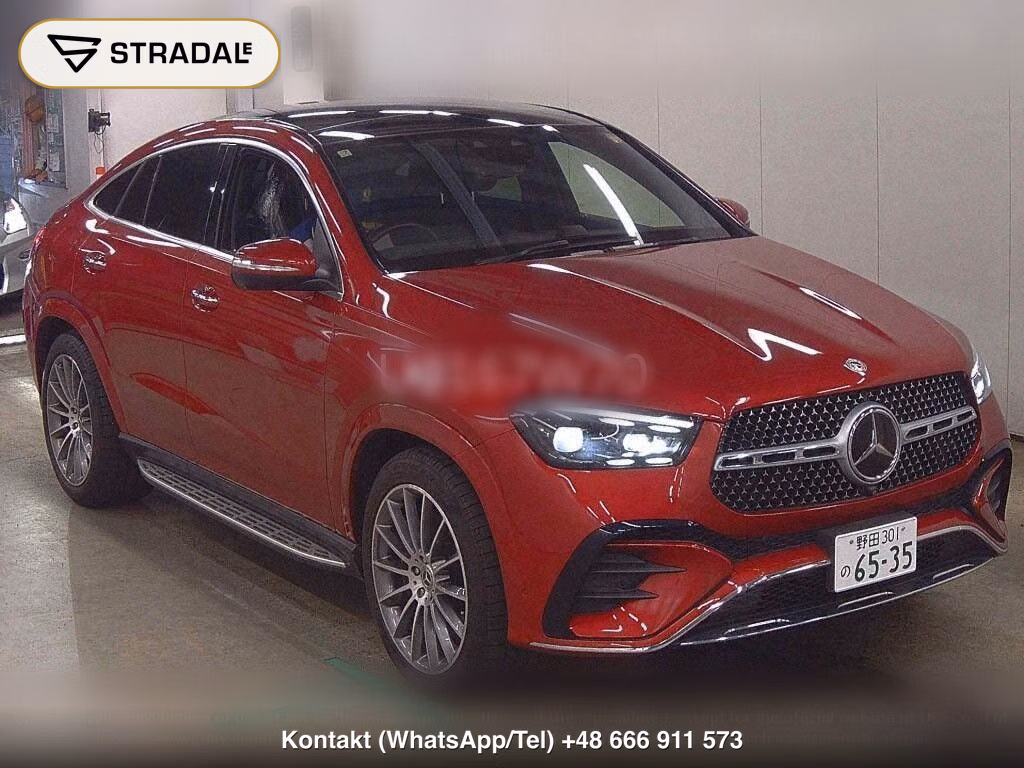 MERCEDES BENZ GLE 4WD GLE450D 4MATIC COUPE SPORTS ISG MODEL, miniaturka 2