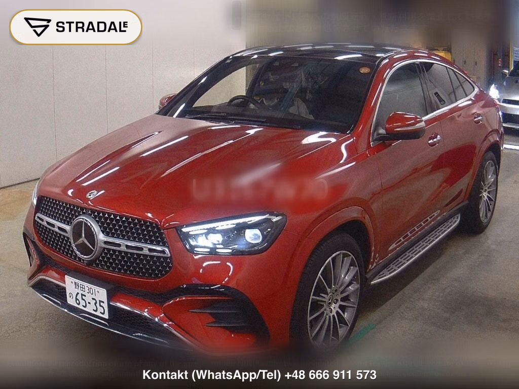 MERCEDES BENZ GLE 4WD GLE450D 4MATIC COUPE SPORTS ISG MODEL, miniaturka 5