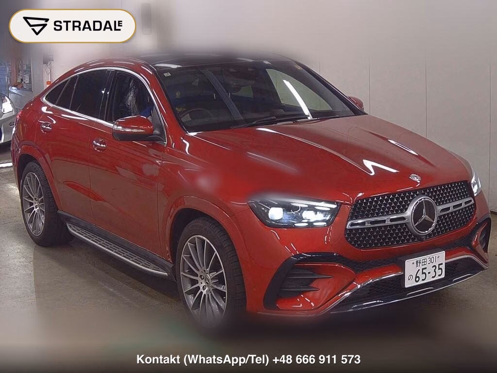 MERCEDES BENZ GLE 4WD GLE450D 4MATIC COUPE SPORTS ISG MODEL 2025, aukcja z Japonii, zdjęcie 1