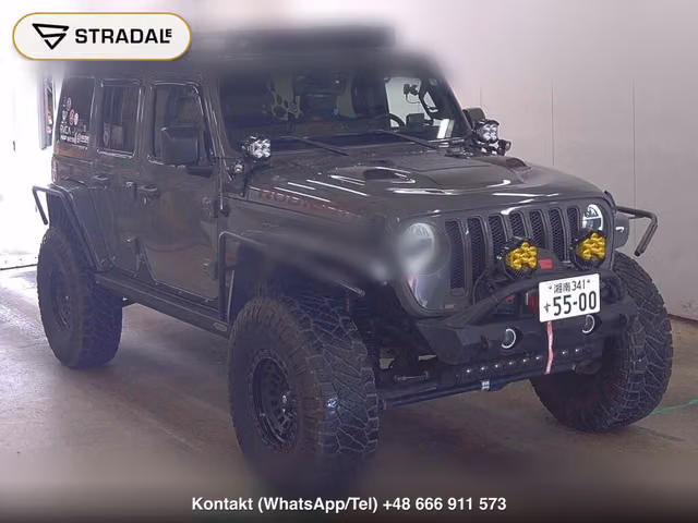 CHRYSLER JEEP JEEP WRANGLER UNLIMITED 4WD RUBICON 2019, samochód z aukcji Japonii