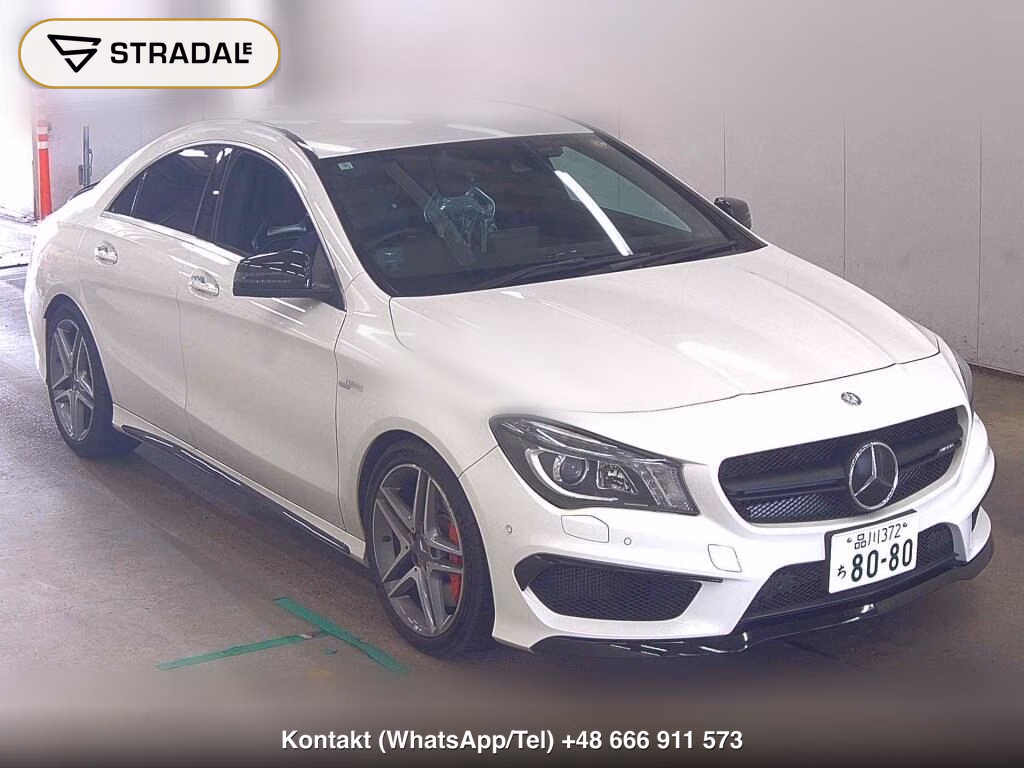 MERCEDES BENZ CLA-CLASS 4WD CLA45 AMG 4MATIC 2016, aukcja z Japonii, zdjęcie 1
