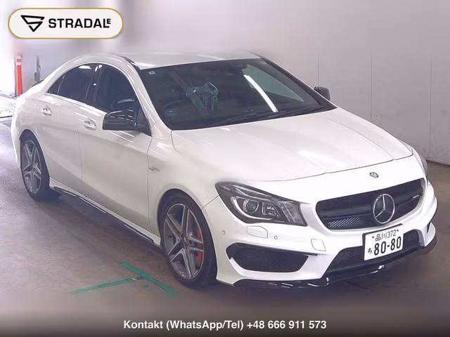 MERCEDES BENZ CLA-CLASS 4WD CLA45 AMG 4MATIC 2016, samochód z aukcji Japonii