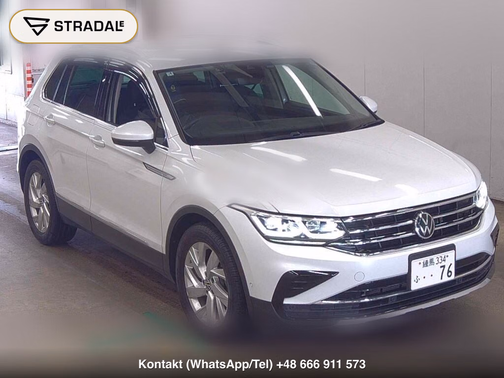 VOLKSWAGEN TIGUAN TSI ELEGANCE 2021, aukcja z Japonii, zdjęcie 1