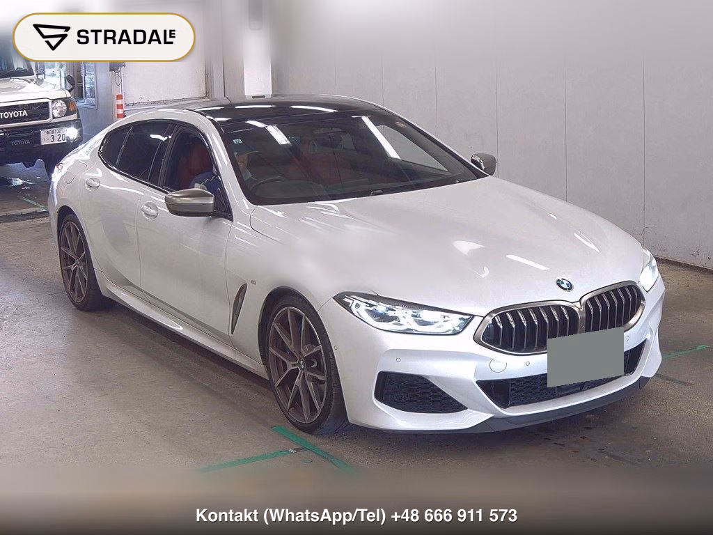 BMW 8 SERIES 4D 4WD M850I XDRIVE GRAN COUPE 2019, aukcja z Japonii, zdjęcie 1