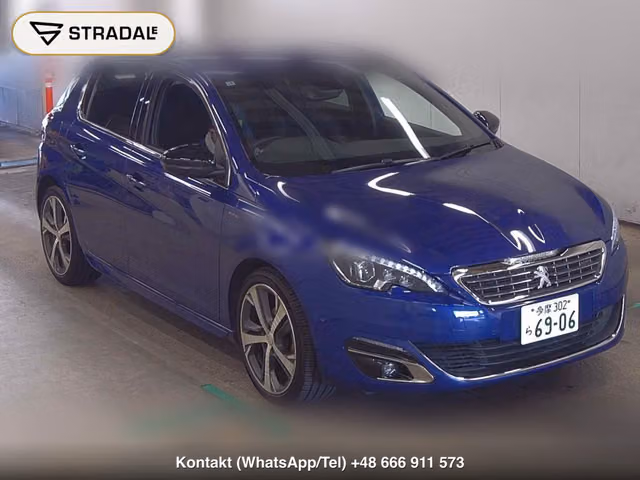 PEUGEOT 308 5D GT LINE 2017, samochód z aukcji Japonii