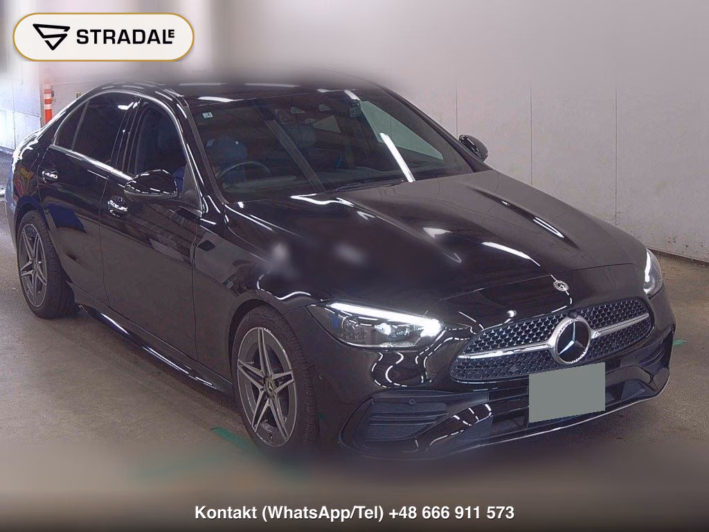 MERCEDES BENZ C-CLASS 4D C200 AVANTGARDE ISG MODEL 2022, aukcja z Japonii, zdjęcie 1