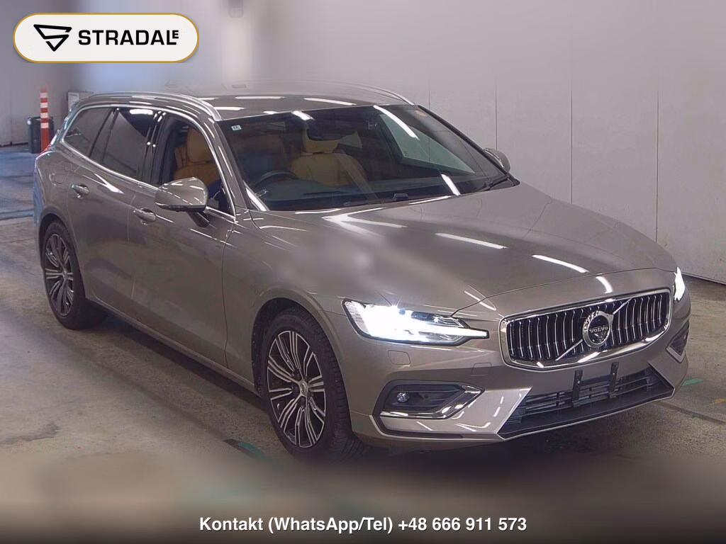 VOLVO V60 T5 INSCRIPTION 2018, aukcja z Japonii, zdjęcie 1