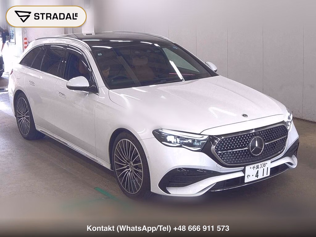 MERCEDES BENZ E-CLASS STATIONWAGON E220D STATIONWAGON AVANTGARDE ISG MODEL 2025, aukcja z Japonii, zdjęcie 1