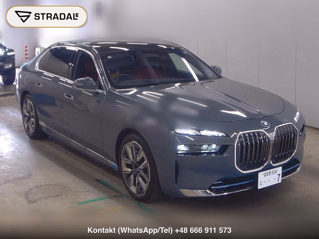 BMW I7 4WD I7 XDRIVE60 EXCELLENCE 2023, aukcja z Japonii, zdjęcie 1
