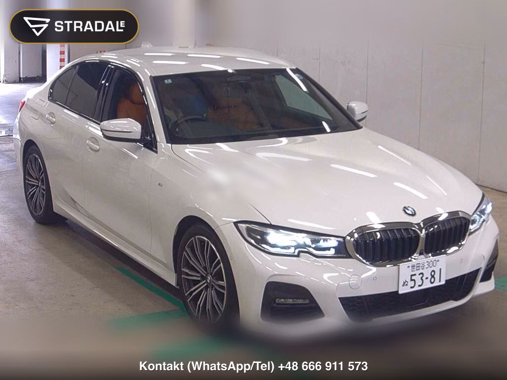 BMW 3 SERIES 4D 4WD 320D XDRIVE M SPORT 2022, aukcja z Japonii, zdjęcie 1