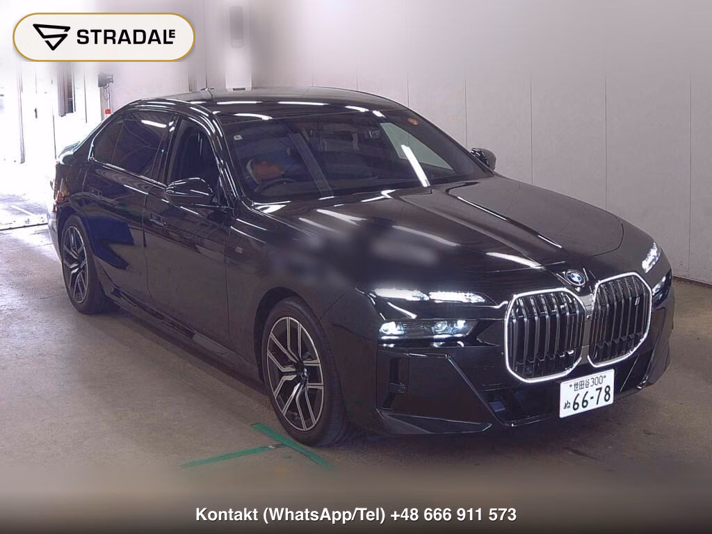 BMW I7 4WD I7 XDRIVE60 M-SPORT 2024, aukcja z Japonii, zdjęcie 1