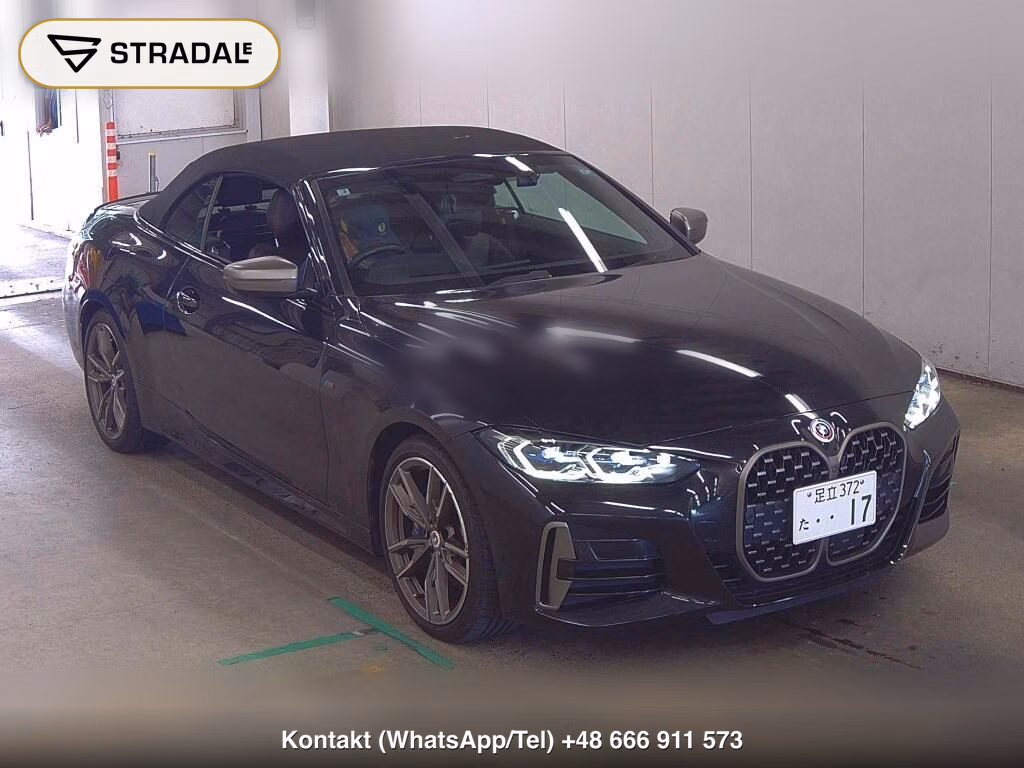 BMW 4 SERIES OP 4WD M440I XDRIVE CABRIOLET 2023, aukcja z Japonii, zdjęcie 1