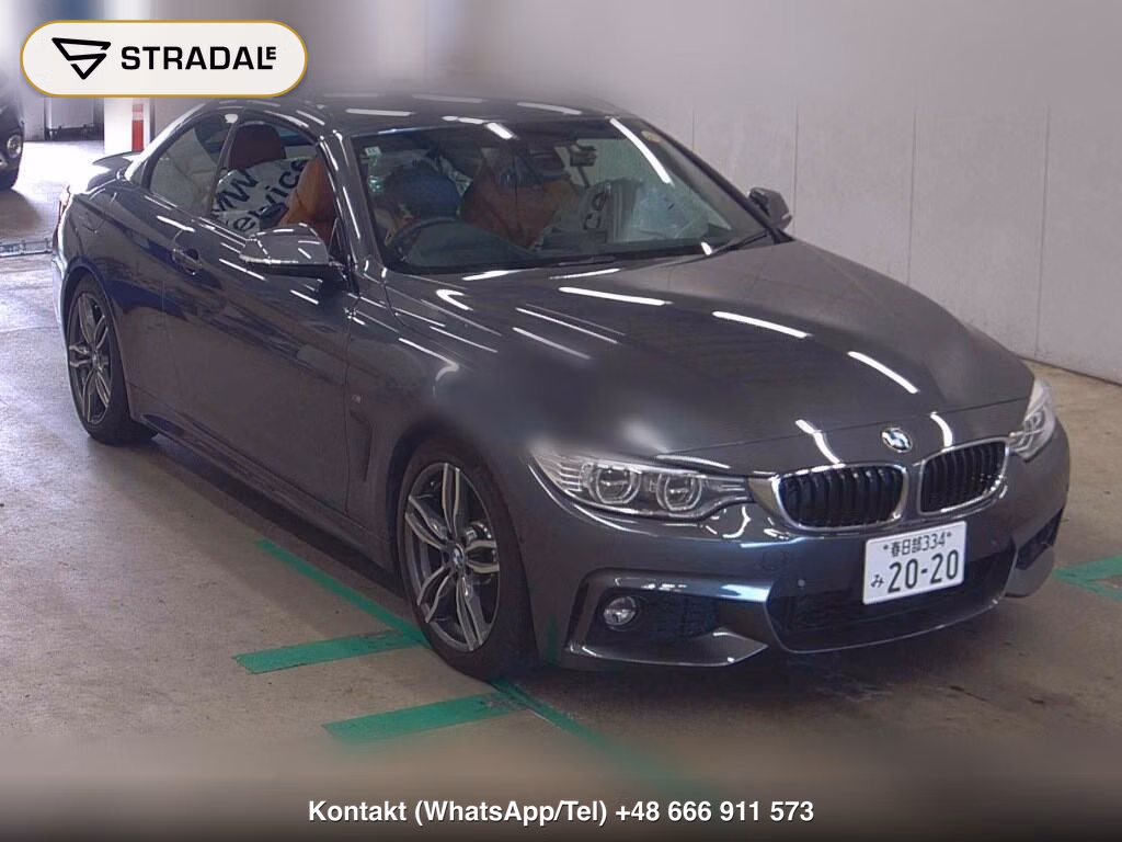 BMW 4 SERIES OP 440I CABRIOLET M-SPORT 2016, aukcja z Japonii, zdjęcie 1