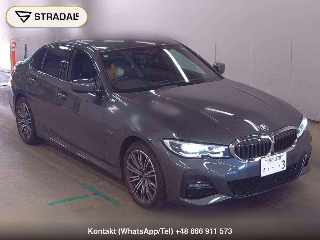 BMW 3 SERIES 4D 330E M SPORT 2022, aukcja z Japonii, zdjęcie 1