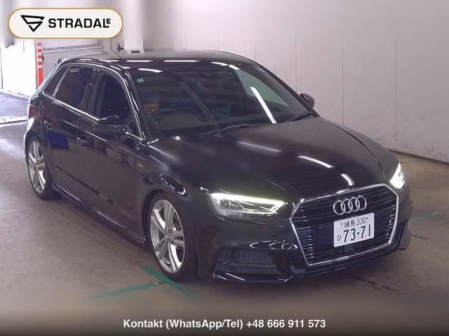 AUDI A3 5D SPORTS BACK 1.4TFSI SPORTS S LINE PACKAG 2018, samochód z aukcji Japonii
