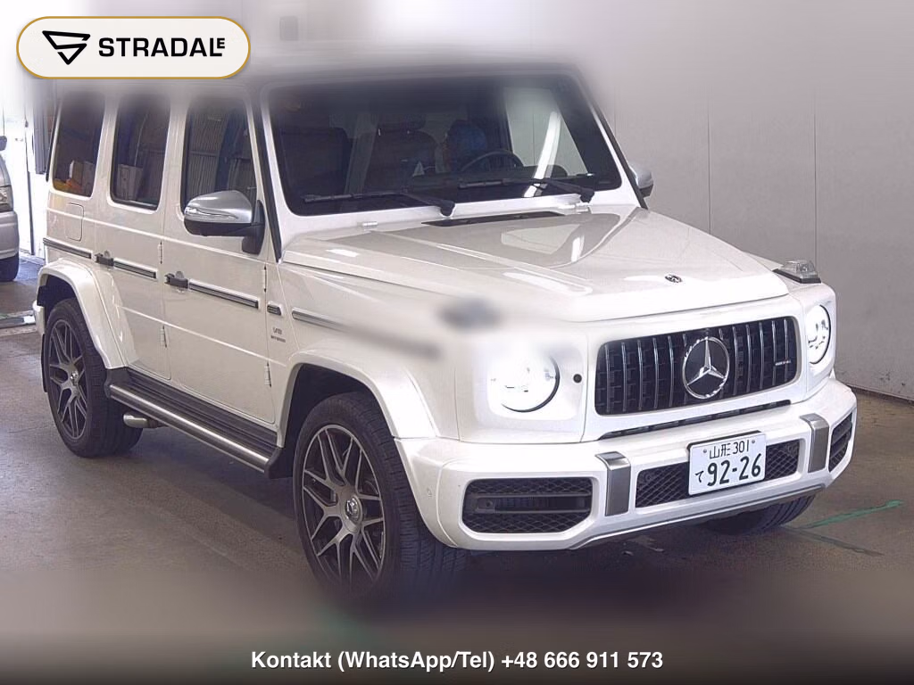 MERCEDES AMG G-CLASS 4WD G63 STRONGER THAN TIME EDITION 2020, aukcja z Japonii, zdjęcie 1