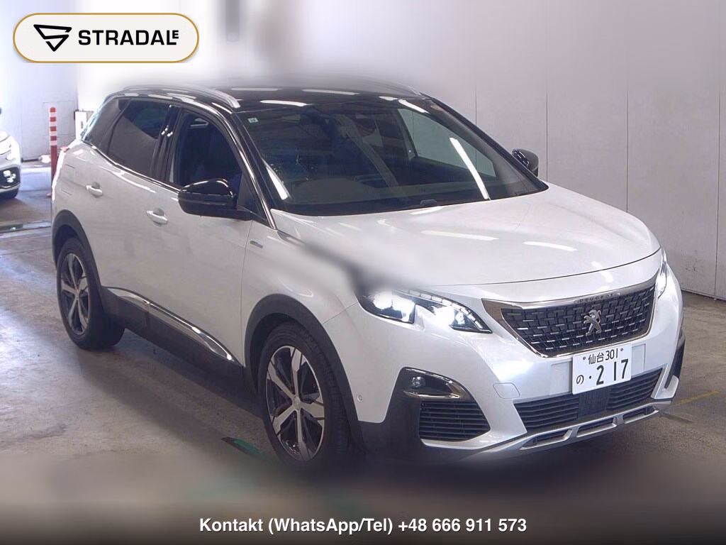 PEUGEOT 3008 GT LINE 2017, aukcja z Japonii, zdjęcie 1