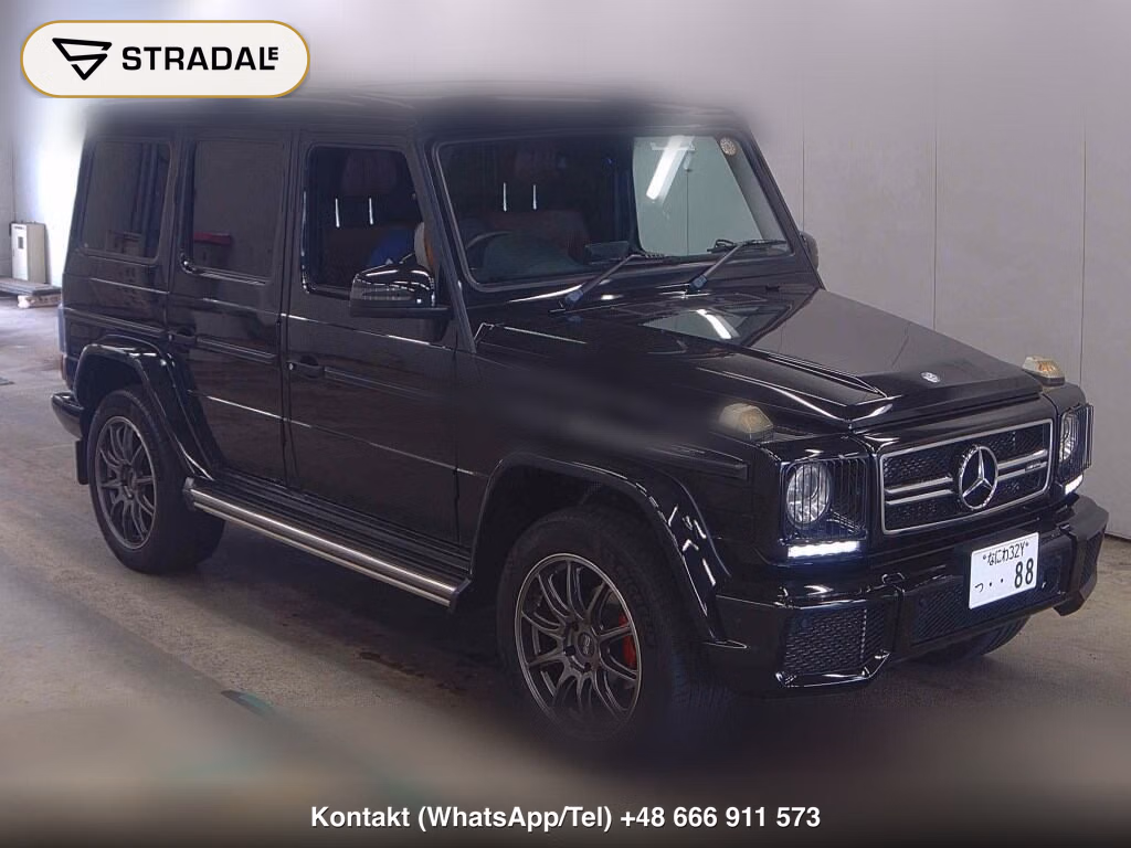 MERCEDES BENZ G-CLASS 5D 4WD G350D 2016, aukcja z Japonii, zdjęcie 1
