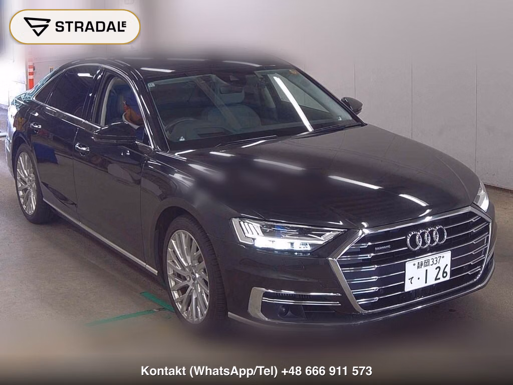 AUDI A8 4WD OTHERS 2018, aukcja z Japonii, zdjęcie 1