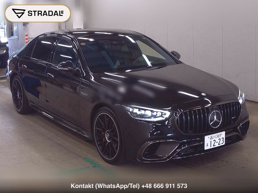 MERCEDES AMG S-CLASS 4D 4WD S63 E PERFORMANCE 2024, aukcja z Japonii, zdjęcie 1