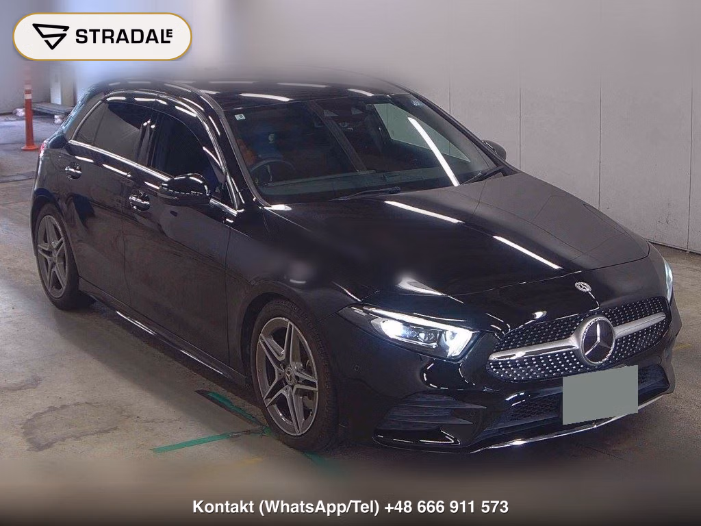 MERCEDES BENZ A-CLASS A200D AMG LINE 2019, aukcja z Japonii, zdjęcie 1