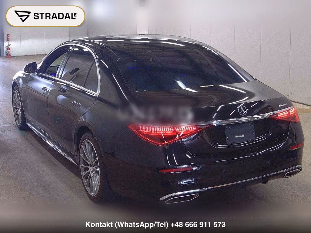 MERCEDES BENZ S-CLASS 4D 4WD S500 4MATIC LONG AMG LINE, miniaturka 3