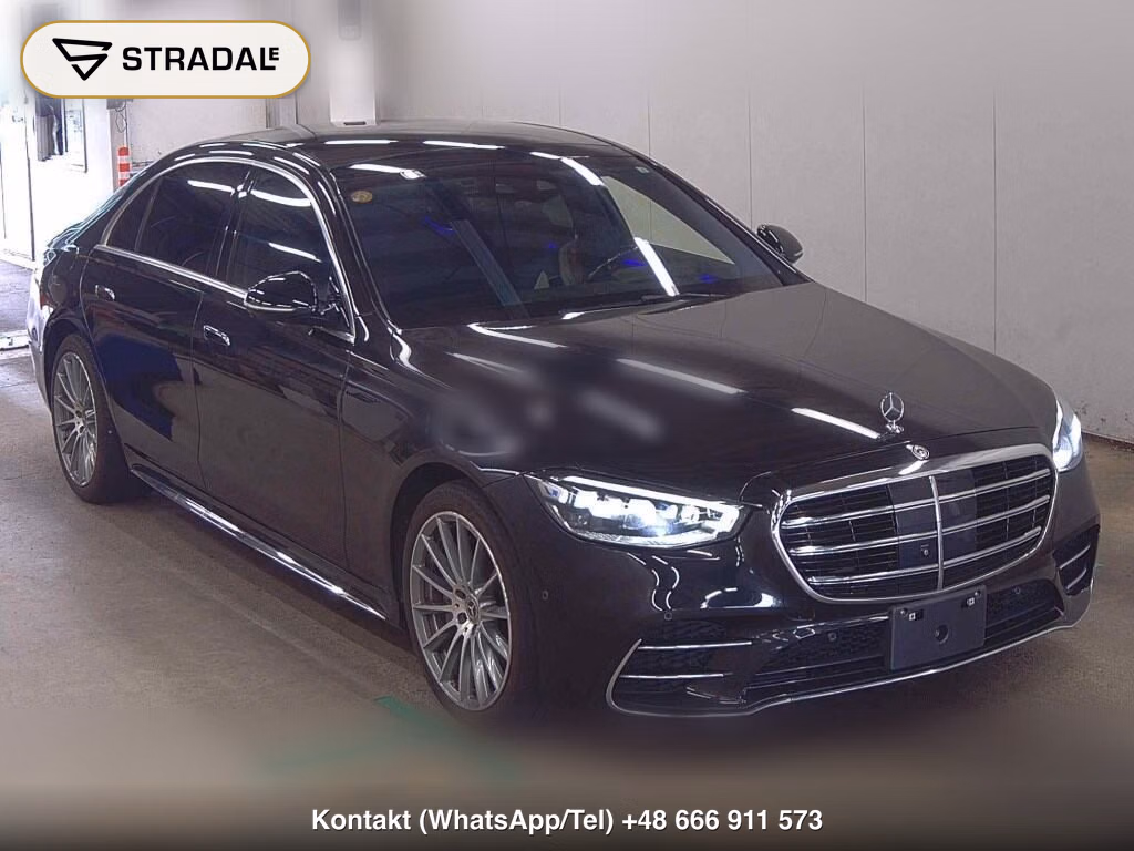 MERCEDES BENZ S-CLASS 4D 4WD S500 4MATIC LONG AMG LINE 2021, aukcja z Japonii, zdjęcie 1