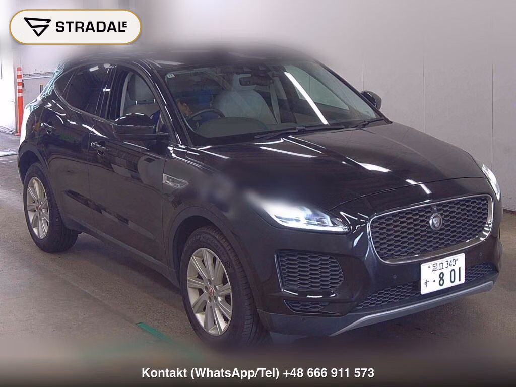 JAGUAR E-PACE 4WD S 2018, aukcja z Japonii, zdjęcie 1