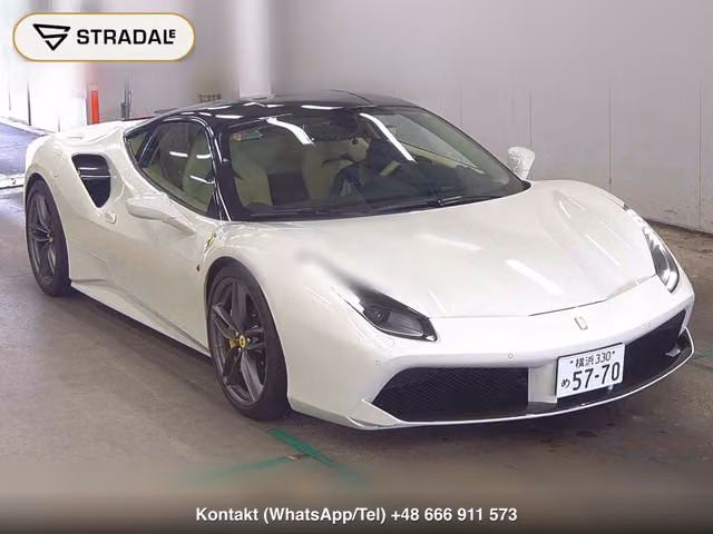 FERRARI 488 GTB OTHERS 2016, samochód z aukcji Japonii