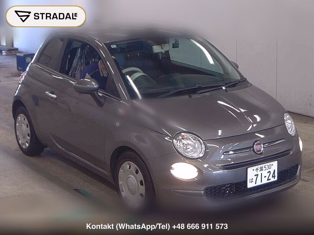 FIAT 500 TWIN AIR CULT 2022, aukcja z Japonii, zdjęcie 1