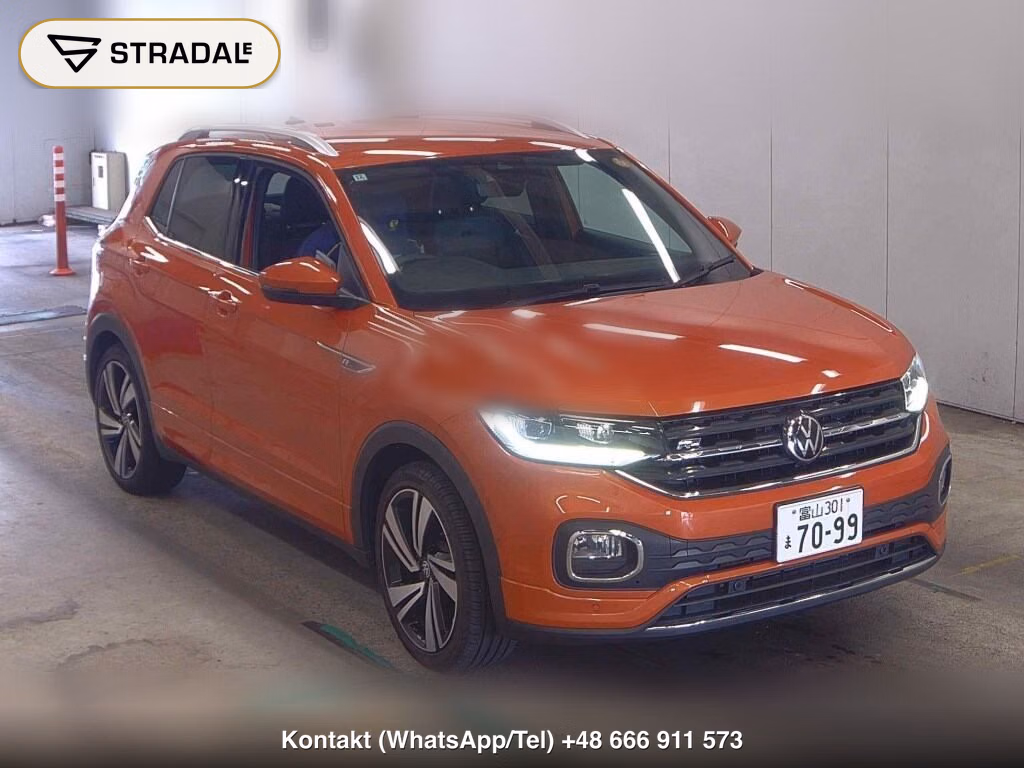 VOLKSWAGEN T-CROSS TSI R-LINE 2022, aukcja z Japonii, zdjęcie 1