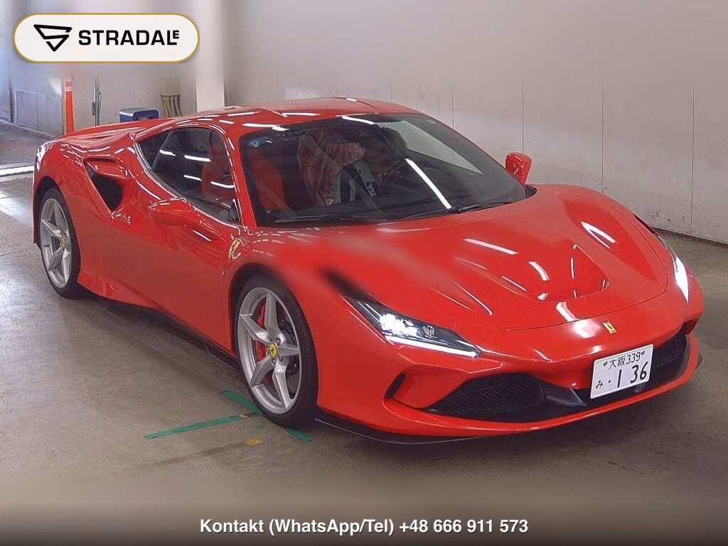 FERRARI F8 TRIBUTO BASE GRADE 2022, aukcja z Japonii, zdjęcie 1
