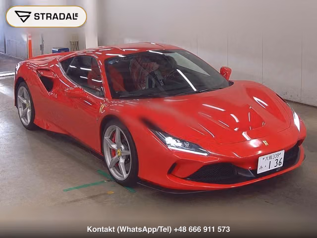 FERRARI F8 TRIBUTO BASE GRADE 2022, samochód z aukcji Japonii