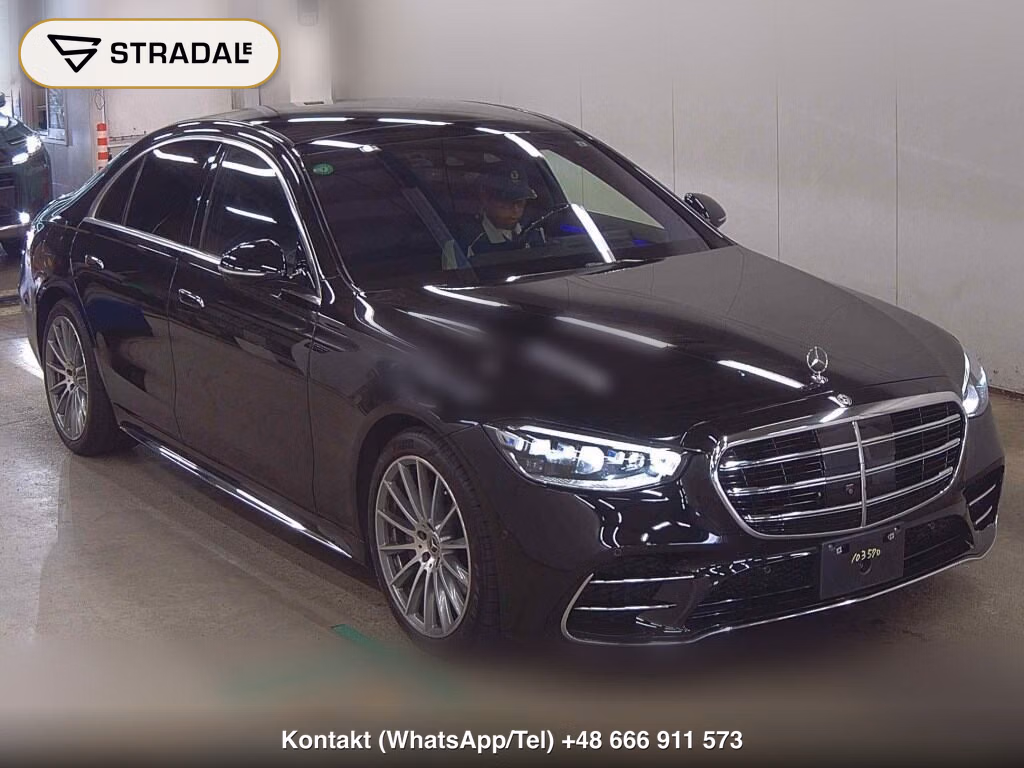 MERCEDES BENZ S-CLASS 4D 4WD S400D 4MATIC AMG LINE 2021, aukcja z Japonii, zdjęcie 1