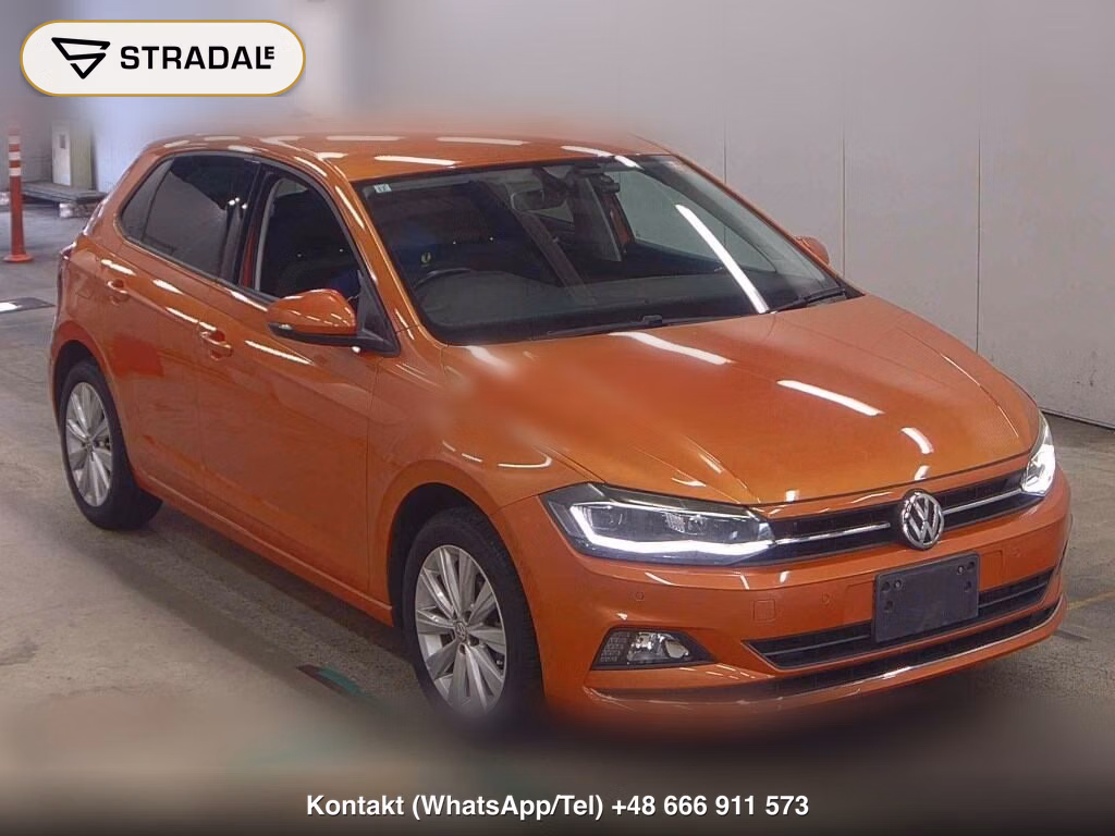 VOLKSWAGEN POLO 5D TSI HIGH LINE 2019, aukcja z Japonii, zdjęcie 1