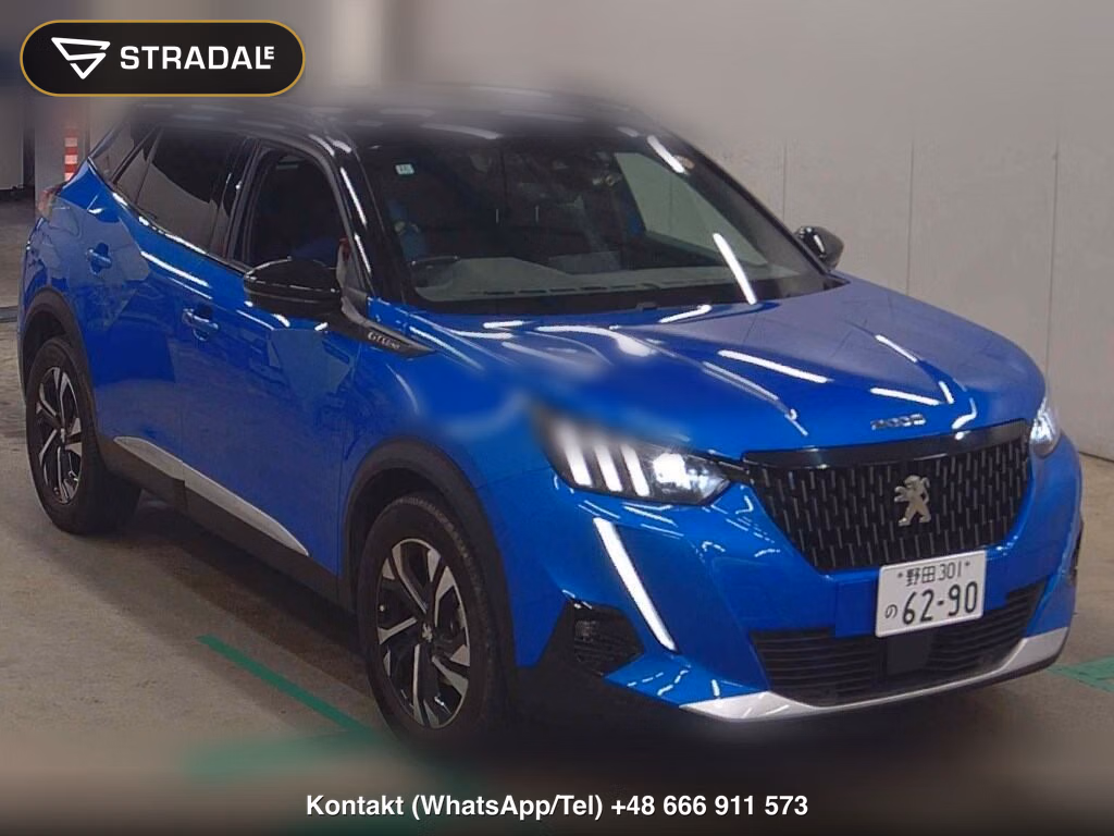 PEUGEOT SUV 2008 GT LINE 2020, aukcja z Japonii, zdjęcie 1