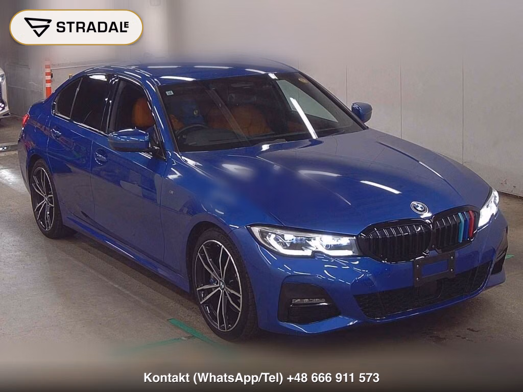 BMW 3 SERIES 4D 4WD 320D XDRIVE M SPORT 2019, aukcja z Japonii, zdjęcie 1