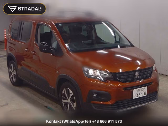 PEUGEOT RIFTER GT 2021, samochód z aukcji Japonii