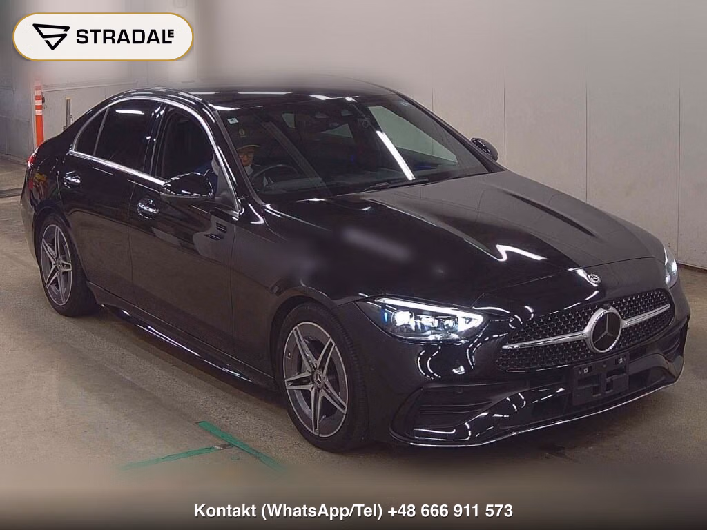 MERCEDES BENZ C-CLASS 4D C220D AVANTGARDE AMG LINE 2022, aukcja z Japonii, zdjęcie 1