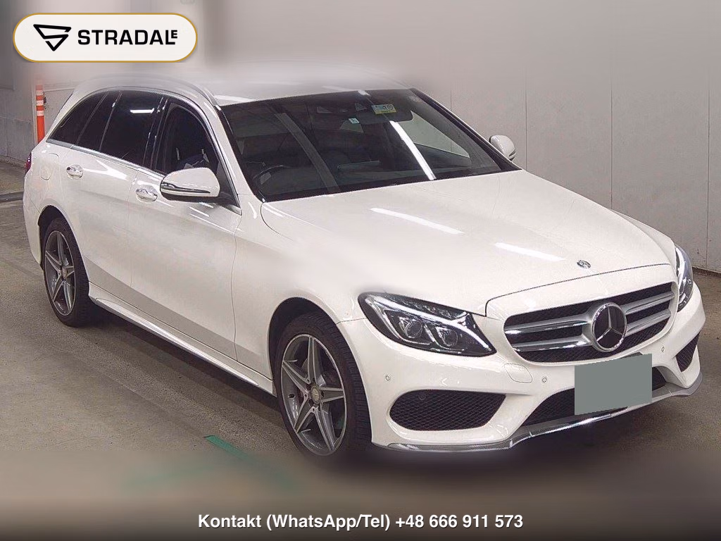 MERCEDES BENZ C-CLASS STATIONWAGON C220D STATIONWAGON SPORTS 2015, aukcja z Japonii, zdjęcie 1