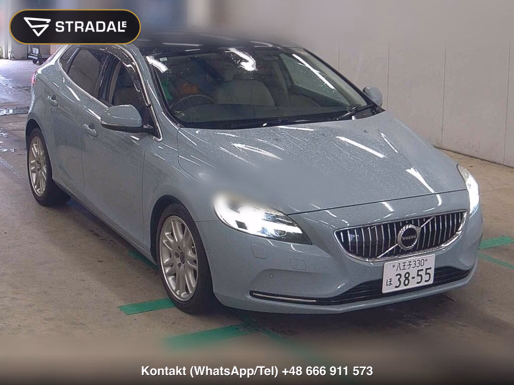 VOLVO V40 D4 INSCRIPTION 2017, aukcja z Japonii, zdjęcie 1