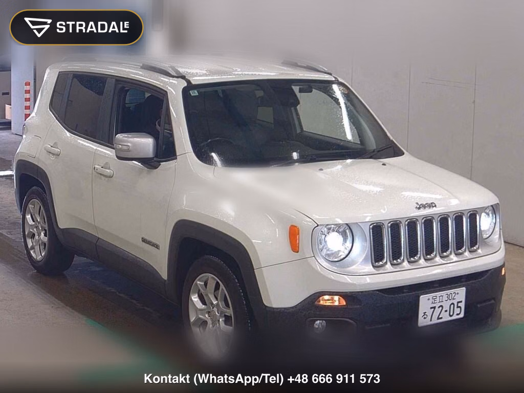 CHRYSLER JEEP JEEP RENEGADE LIMITED 2018, aukcja z Japonii, zdjęcie 1